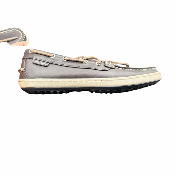 Cole Haan Men’s Black Leather Boat Shoes Size 8M Moc Toe Casual main image 7